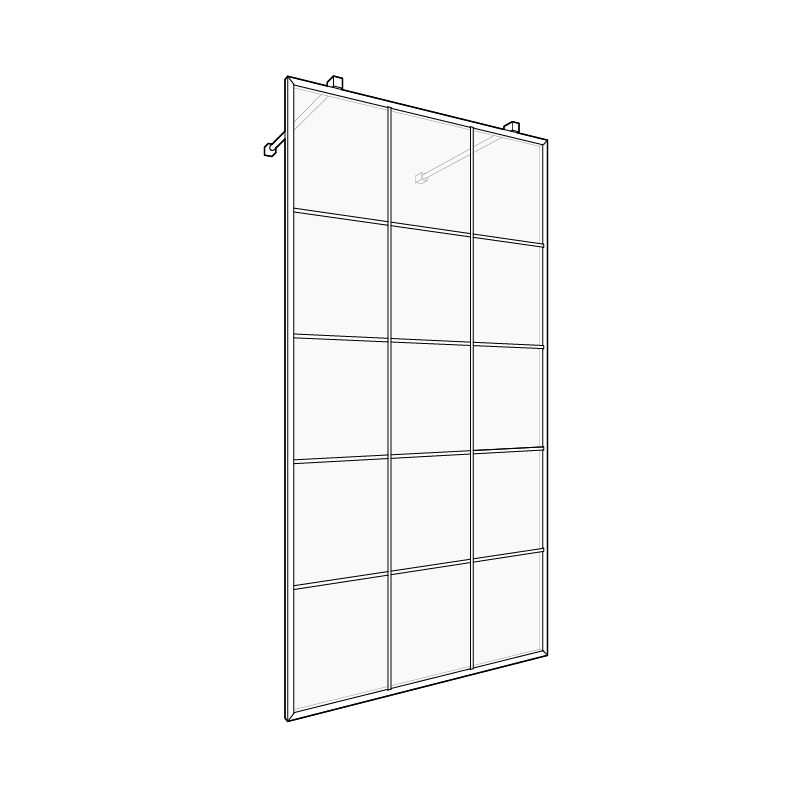 Quadrato CRL Shower Screens