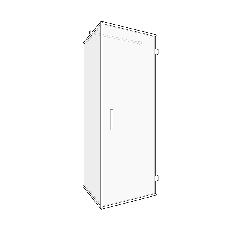 Quadrato CRL Shower Screens